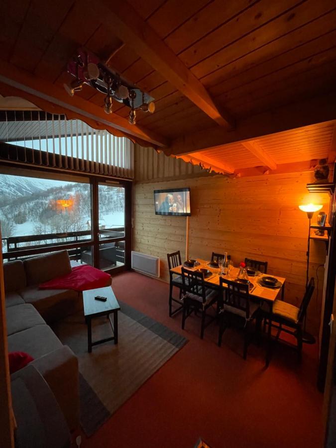 Appartement Plein Sud Cosy 6 Personnes Tres Bien Equipe ,Vue Splendide, Terrasse, Spacieux,Bien Situe, Randonnees,Ski Saint-Sorlin-d'Arves Ngoại thất bức ảnh